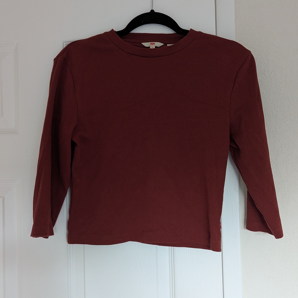 Levi's Rust Long Sleeve Shirt